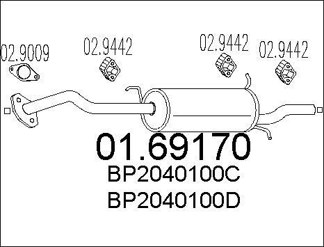 MTS 01.69170 - Крайно гърне vvparts.bg