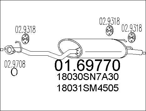 MTS 01.69770 - Крайно гърне vvparts.bg