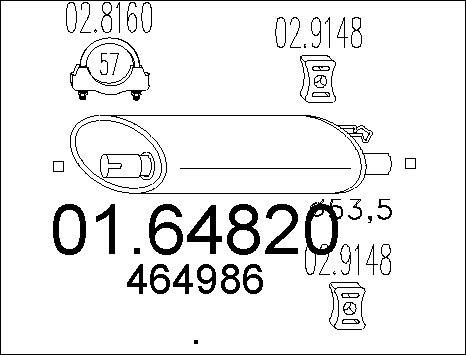 MTS 01.64820 - Крайно гърне vvparts.bg