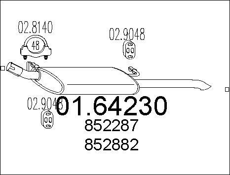 MTS 01.64230 - Крайно гърне vvparts.bg