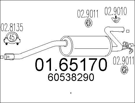 MTS 01.65170 - Крайно гърне vvparts.bg