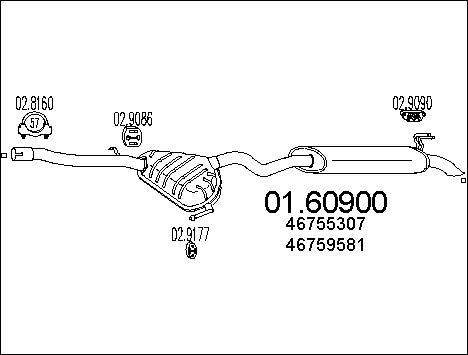 MTS 01.60900 - Крайно гърне vvparts.bg