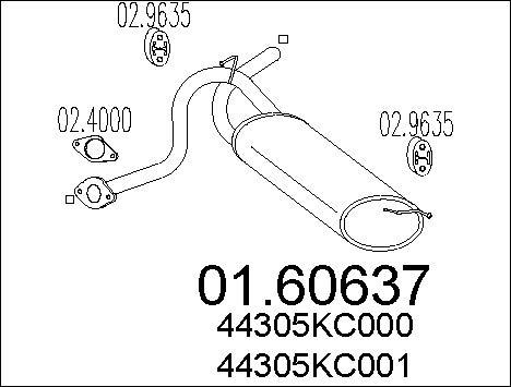 MTS 01.60637 - Крайно гърне vvparts.bg