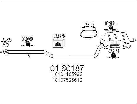 MTS 01.60187 - Крайно гърне vvparts.bg