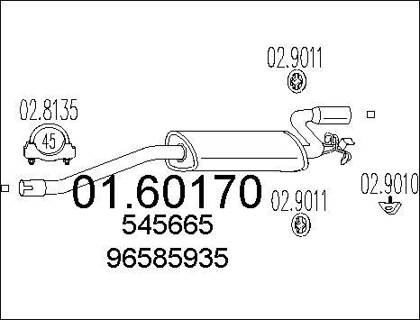 MTS 01.60170 - Крайно гърне vvparts.bg