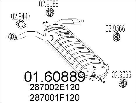 MTS 01.60889 - Крайно гърне vvparts.bg