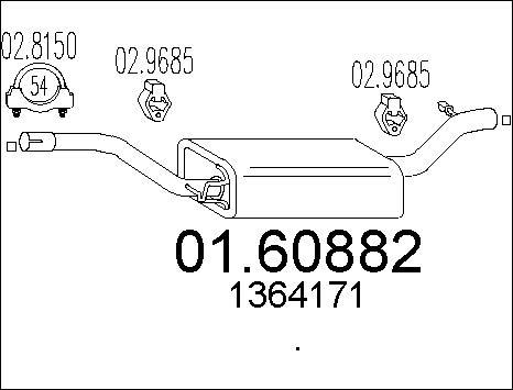 MTS 01.60882 - Крайно гърне vvparts.bg