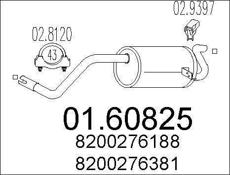 MTS 01.60825 - Крайно гърне vvparts.bg