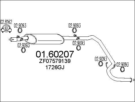 MTS 01.60207 - Крайно гърне vvparts.bg