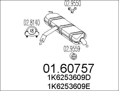 MTS 01.60757 - Крайно гърне vvparts.bg