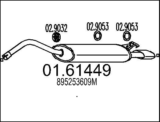 MTS 01.61449 - Крайно гърне vvparts.bg