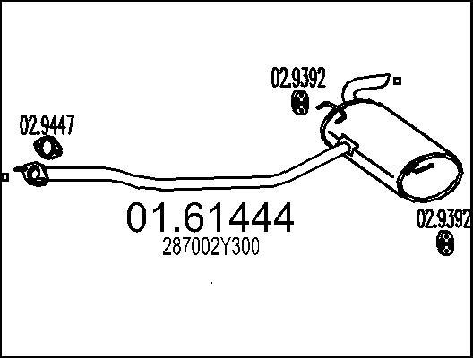 MTS 01.61444 - Крайно гърне vvparts.bg