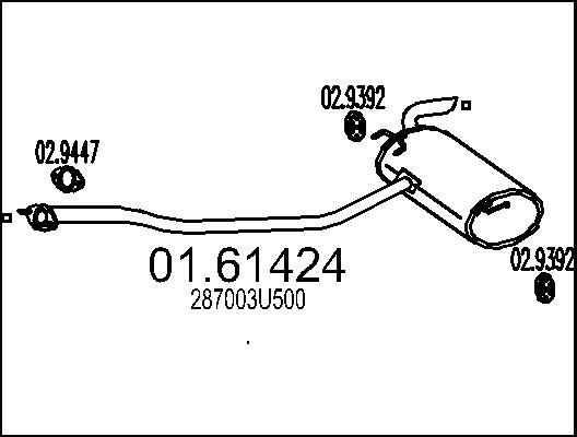 MTS 01.61424 - Крайно гърне vvparts.bg