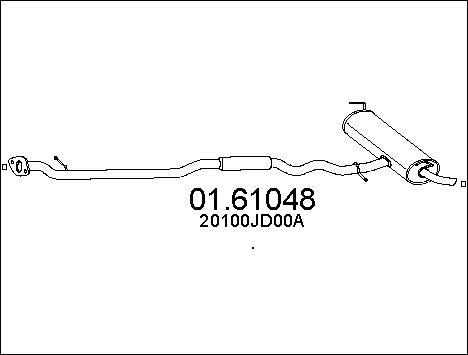 MTS 01.61048 - Крайно гърне vvparts.bg