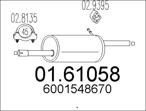 MTS 01.61058 - Крайно гърне vvparts.bg