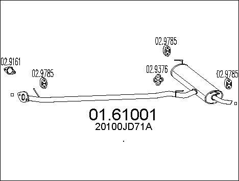 MTS 01.61001 - Крайно гърне vvparts.bg