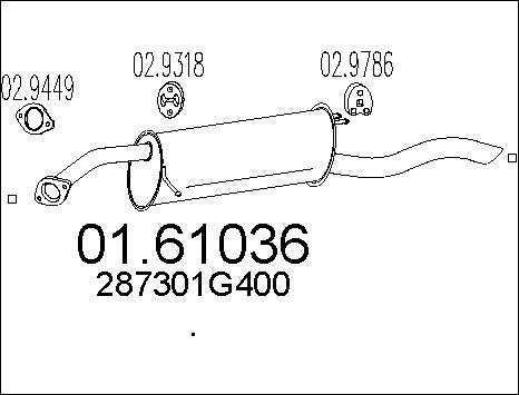 MTS 01.61036 - Крайно гърне vvparts.bg