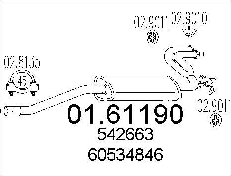 MTS 01.61190 - Крайно гърне vvparts.bg