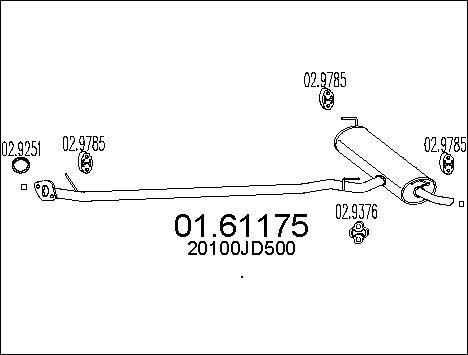 MTS 01.61175 - Крайно гърне vvparts.bg