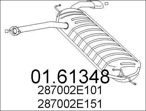 MTS 01.61348 - Крайно гърне vvparts.bg