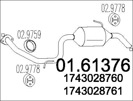 MTS 01.61376 - Крайно гърне vvparts.bg