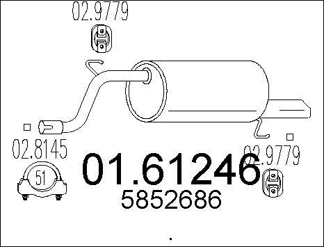 MTS 01.61246 - Крайно гърне vvparts.bg