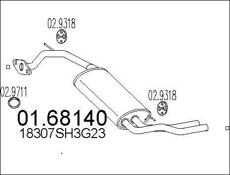 MTS 01.68140 - Крайно гърне vvparts.bg