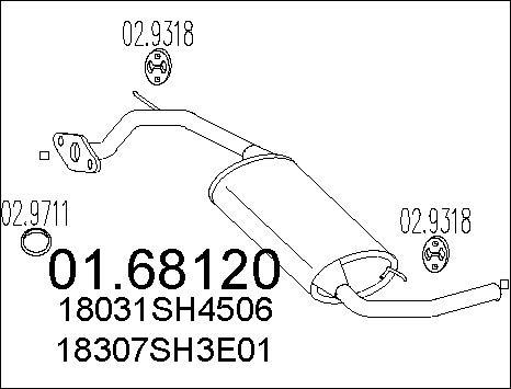 MTS 01.68120 - Крайно гърне vvparts.bg