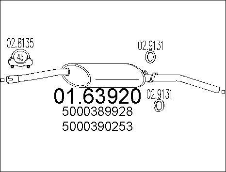 MTS 01.63920 - Крайно гърне vvparts.bg