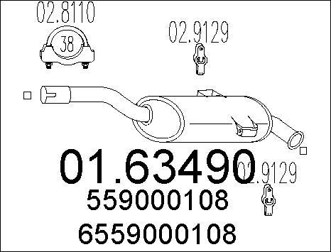 MTS 01.63490 - Крайно гърне vvparts.bg