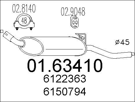 MTS 01.63410 - Крайно гърне vvparts.bg