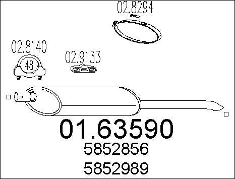 MTS 01.63590 - Крайно гърне vvparts.bg