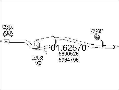 MTS 01.62570 - Крайно гърне vvparts.bg