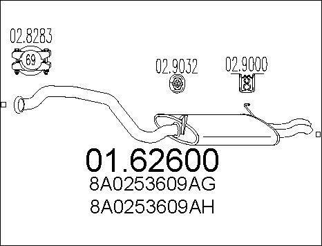 MTS 01.62600 - Крайно гърне vvparts.bg