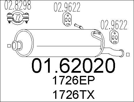 MTS 01.62020 - Крайно гърне vvparts.bg