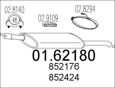 MTS 01.62180 - Крайно гърне vvparts.bg