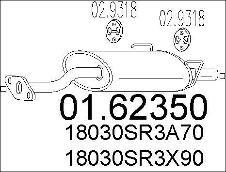 MTS 01.62350 - Крайно гърне vvparts.bg