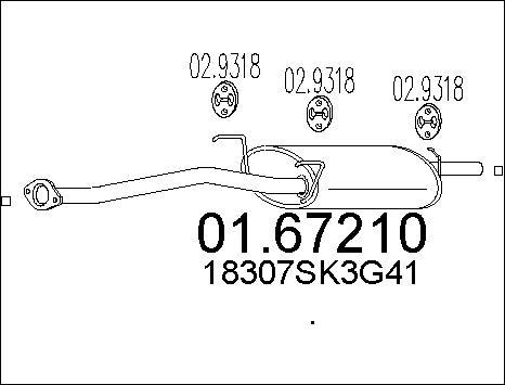 MTS 01.67210 - Крайно гърне vvparts.bg