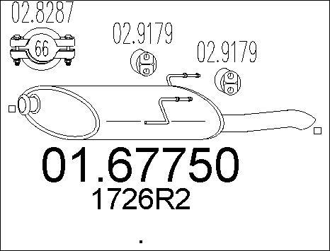 MTS 01.67750 - Крайно гърне vvparts.bg