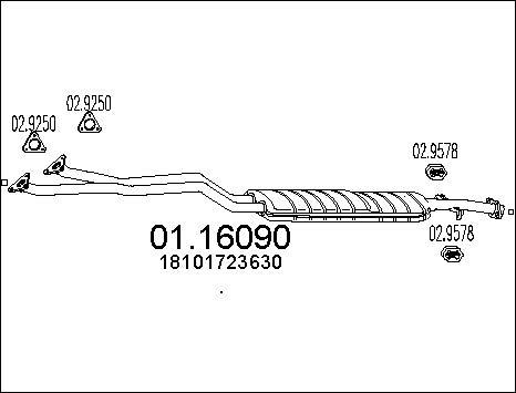 MTS 01.16090 - Предно гърне vvparts.bg