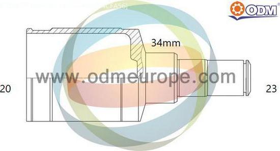 Multiparts 14-096264 - Каре комплект, полуоска vvparts.bg