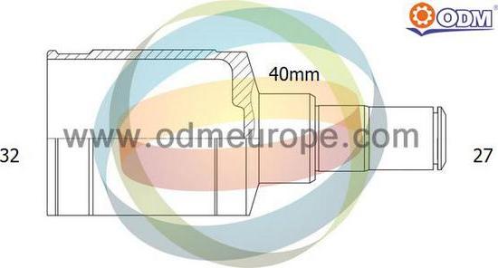 Multiparts 14-046803 - Каре комплект, полуоска vvparts.bg