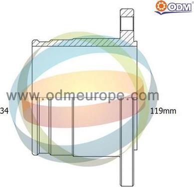 Multiparts 14-216090 - Каре комплект, полуоска vvparts.bg