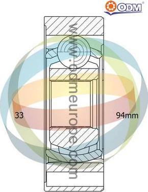 Multiparts 14-216049 - Каре комплект, полуоска vvparts.bg