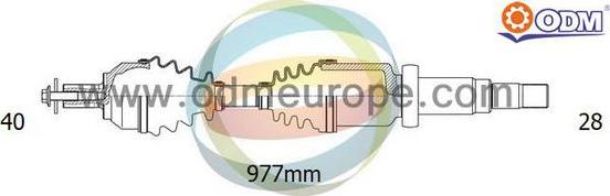 Multiparts 18-152340 - Полуоска vvparts.bg