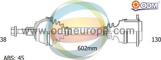 Multiparts 18-211241 - Полуоска vvparts.bg