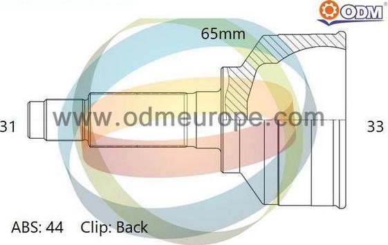 Multiparts 12-050410 - Каре комплект, полуоска vvparts.bg