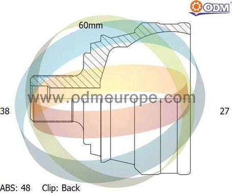 Multiparts 12-011418 - Каре комплект, полуоска vvparts.bg