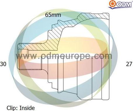 Multiparts 12-141475 - Каре комплект, полуоска vvparts.bg