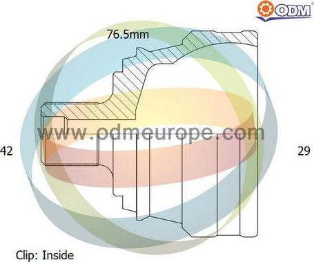 Multiparts 12-211998 - Каре комплект, полуоска vvparts.bg